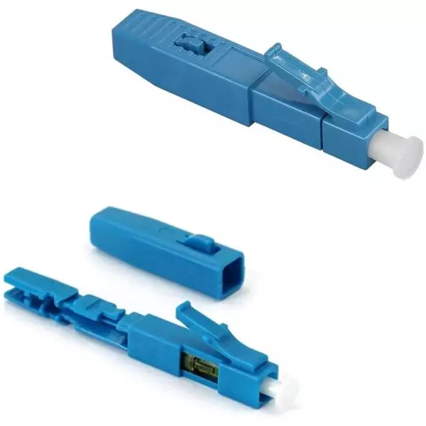 LC UPC (Blue) Fiber Optic Fast Connector | Field Terminated Connector 3