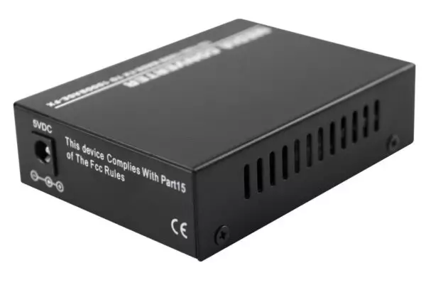 Gigabit Fiber Media Converter | 1Gbps RJ45 Ethernet to 1000Base-FX SFP | Fiber to Ethernet 4