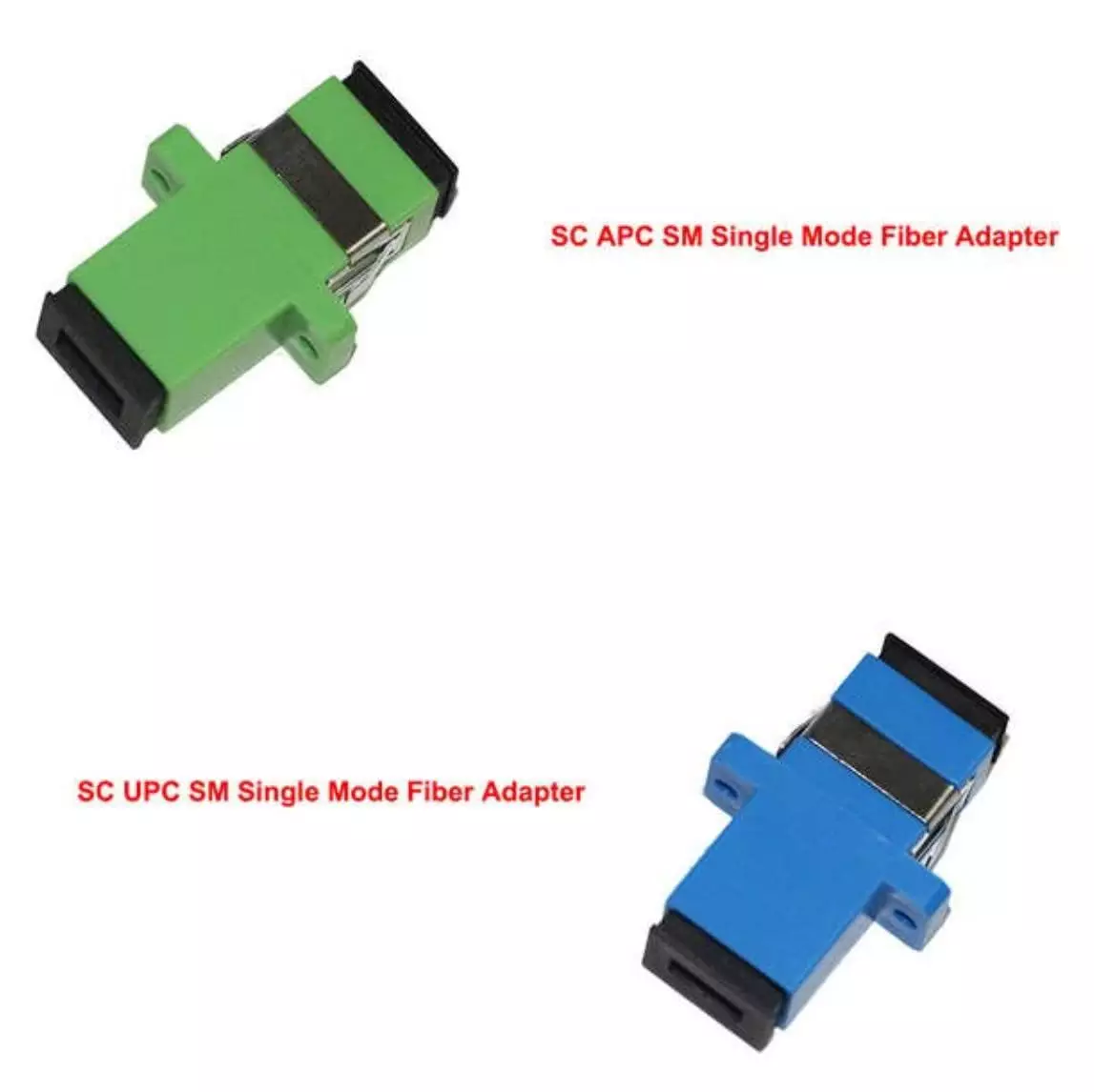 Simplex Single Mode SC UPC to SC UPC Fiber Optic Cable Joiner | Fiber SC UPC Coupler