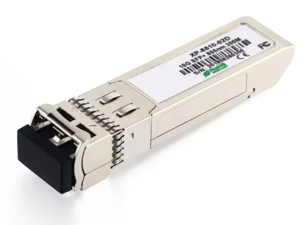 10Gbps Fiber SFP+ Module | Multi Mode Dual LC Transceiver | up to 300 Meter | Multiple Network Switch Compatible | Cudy 3