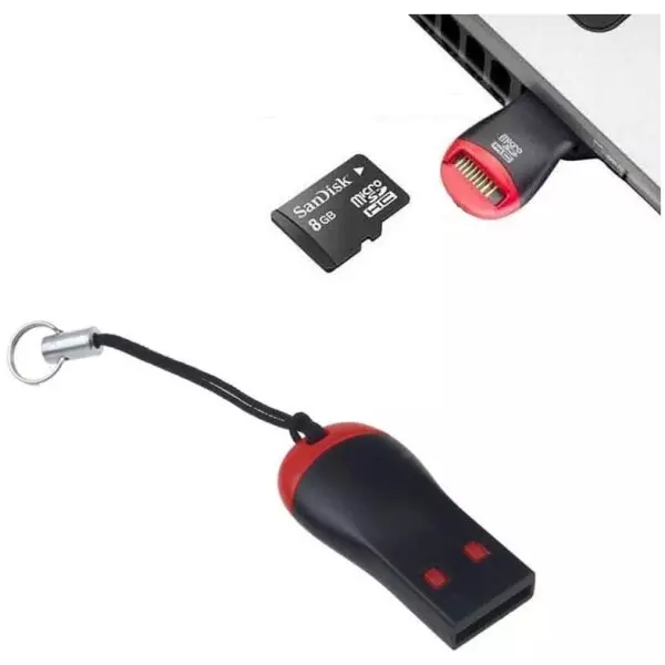 MicroSD to USB Adapter | Card Reader for MicroSD Card 2