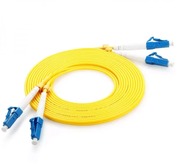 15 Meter Duplex Single Mode Fiber UPC LC-LC Optical Cable | Fiber Patch Cord 3