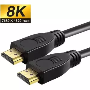 1.5 Meter 8k (7680 x 4320) HDMI v2.1 Cable | Ultra High Speed HDMI Cable