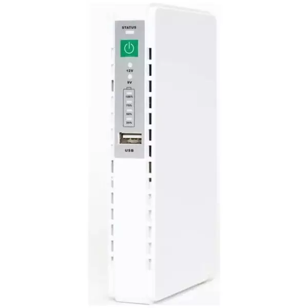 Inline 8800mAh Up to 8 Hours Router UPS Rechargeable Battery Backup with POE 15/24v RJ45 Port 3