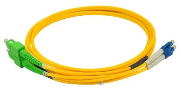 Dual Cables | Duplex APC SC to LC UPC Single Mode Fiber Optic Cable | Fiber Cables for Router | Various Lengths 3