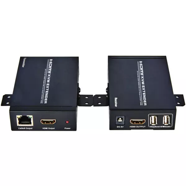 HDMI Extender with KVM Functions over CAT6 Network Cable up to 50 Meters 5