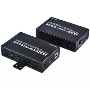 HDMI Extender with KVM Functions over CAT6 Network Cable up to 50 Meters