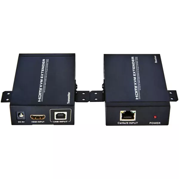 HDMI Extender with KVM Functions over CAT6 Network Cable up to 50 Meters 4