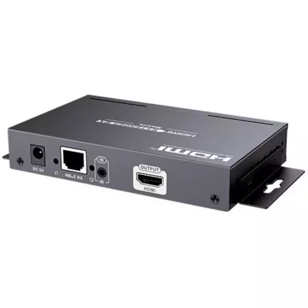 Receiver | 120 Meter HDBitT HDMI Matrix Extender v4.0 | HDMI over IP Network Extender with IR