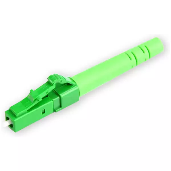 LC APC (Green) Fiber Optic Connector | Field Terminated Connector 2