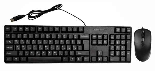 Office PC Wired Keyboard and Mouse Combo Set | H-8810 3