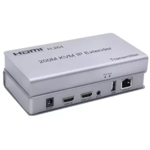 200 Meter HDMI KVM Extender Balun SET (Keyboard, Video, Mouse) HDMI over IP extender