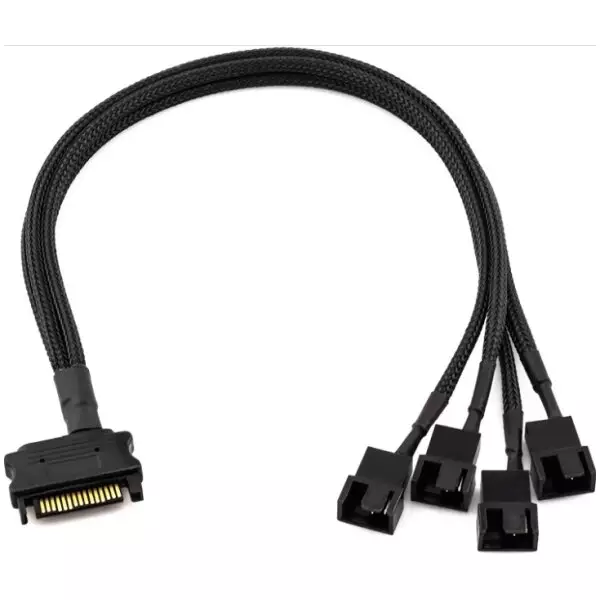 SATA to 4 pin Power Cable | Multiple PC Fans Power Connector Cable 2