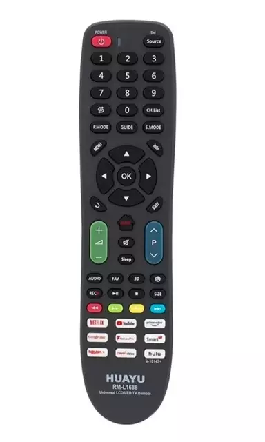 9-in-1 Replacement Infrared Remote for HDTV | Hisense, Samsung, Philips, Sony, Panasonic, Sharp, LG 5