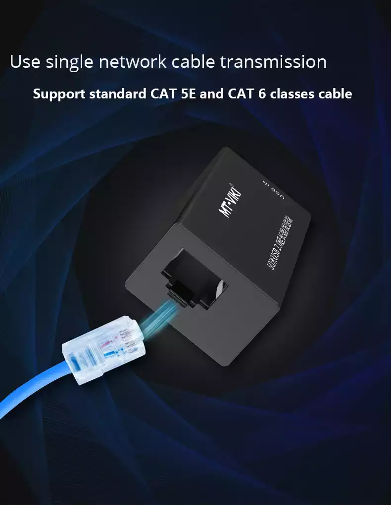 50 Meter USB 2.0 Extender over CAT6 Cable