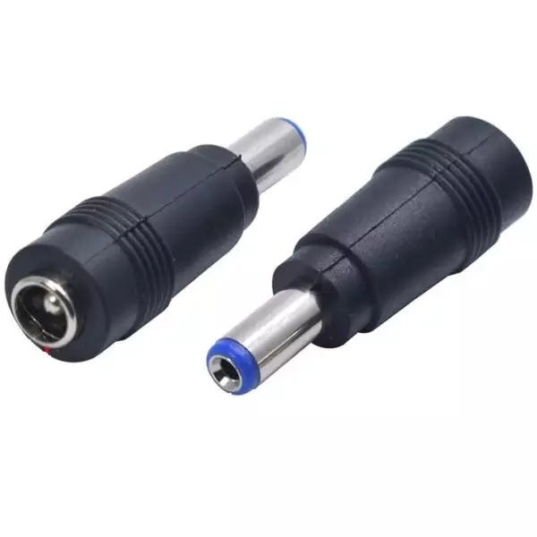 DC Male 5.5mm, 2.1mm ID to Female 5.5mm, 2.5mm ID Female Adapter 2