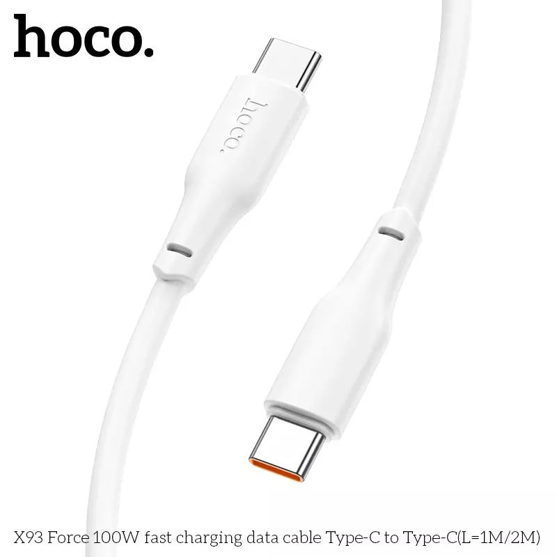 1 Meter 100 Watt PD USB C to USB C Power Delivery Cable | Hoco X93