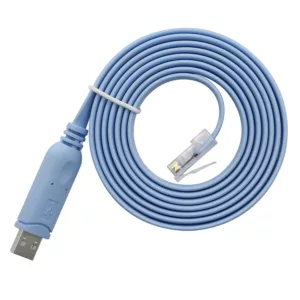 1.5 Meter USB to RJ45 Console Cable FTDI RS232 Cable FT232 | Interface Cable for Cisco and other Managed routers/switches