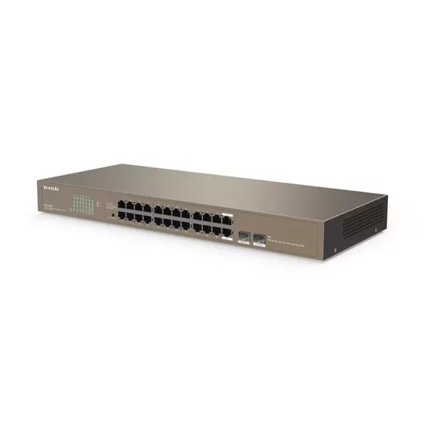 24-Port Gigabit Unmanaged Network Switch with 2x SFP Slots | TEG1024F 5