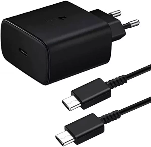 45 Watt Smartphone PD Adaptive Fast Charger | USB Type C | RaspBerri Pi Power Supply USB C with USB C Cable 4