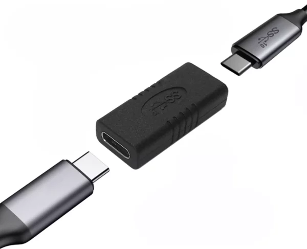 Female USB Type C to Female USB Type C Coupler | Gender Changer Adapter 4