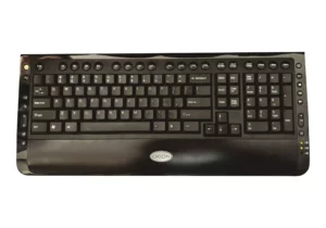 USB Multimedia Keyboard | 23 Multimedia Quick keys | Okion Freetronic | Black