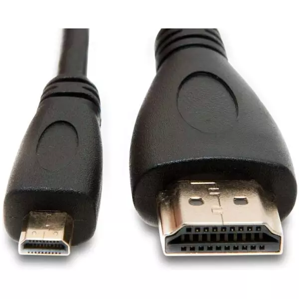 1.5 Meter micro HDMI (Type D) to Standard HDMI Cable 4k Ultra HD - Raspberry PI HDMI Cable