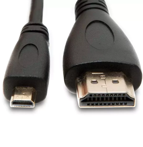 3 Meter Micro HDMI (Type D) to Standard HDMI Cable 4k Ultra HD | Raspberry PI HDMI Cable 3