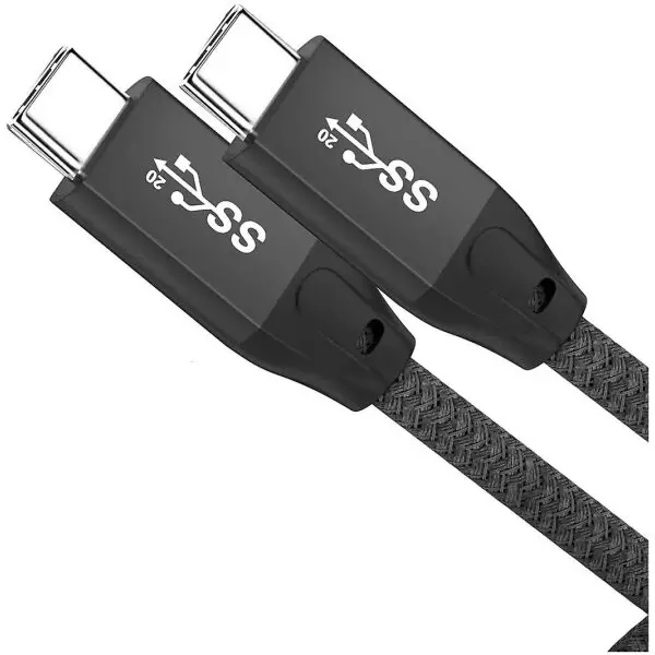 2 Meter Male USB C to USB C SuperSpeed 20 Gbps for Extreme Data Transfers | USB SS Certified 2