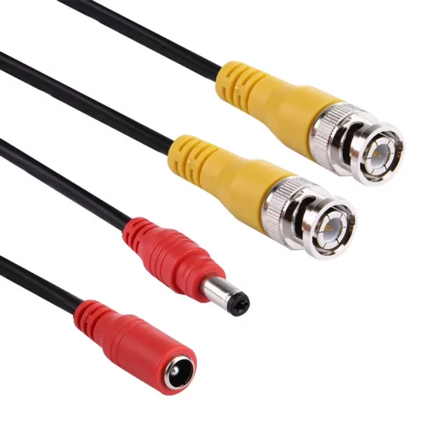 CCTV Camera Cable | RG59 + BNC Connectors & DC Power | Various Lengths 3