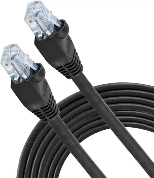 Variable Length FTP CAT5e Outdoor Network Cable up to 1Gbit/s | Precrimped and tested
