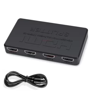 USB Powered 1x4 HDMI Splitter 4K x 2K Ultra HD (uHD) | Up to 120hz 1080p 4 Ports Output