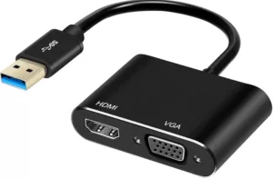 USB to HDMI + VGA Converter | Windows 7,8,10 & Windows 11